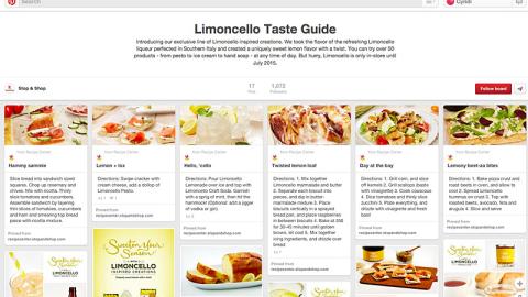Stop & Shop Limited Time Originals 'Taste Guide' Pinterest Board