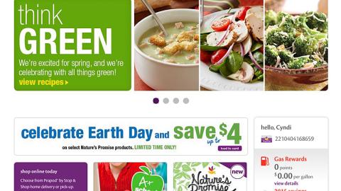 Stop Shop Earth Day Display Ad