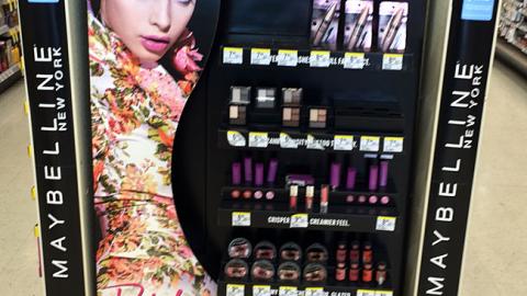 Maybelline Walgreens 'Girls Night Out' Endcap